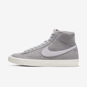 Nike Blazer Mid '77 Suede - Férfi Utcai Cipő - Szürke/Platina